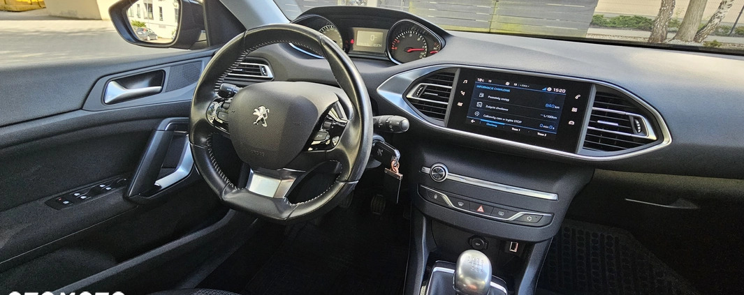 Peugeot 308 cena 50900 przebieg: 96300, rok produkcji 2019 z Pruszków małe 704